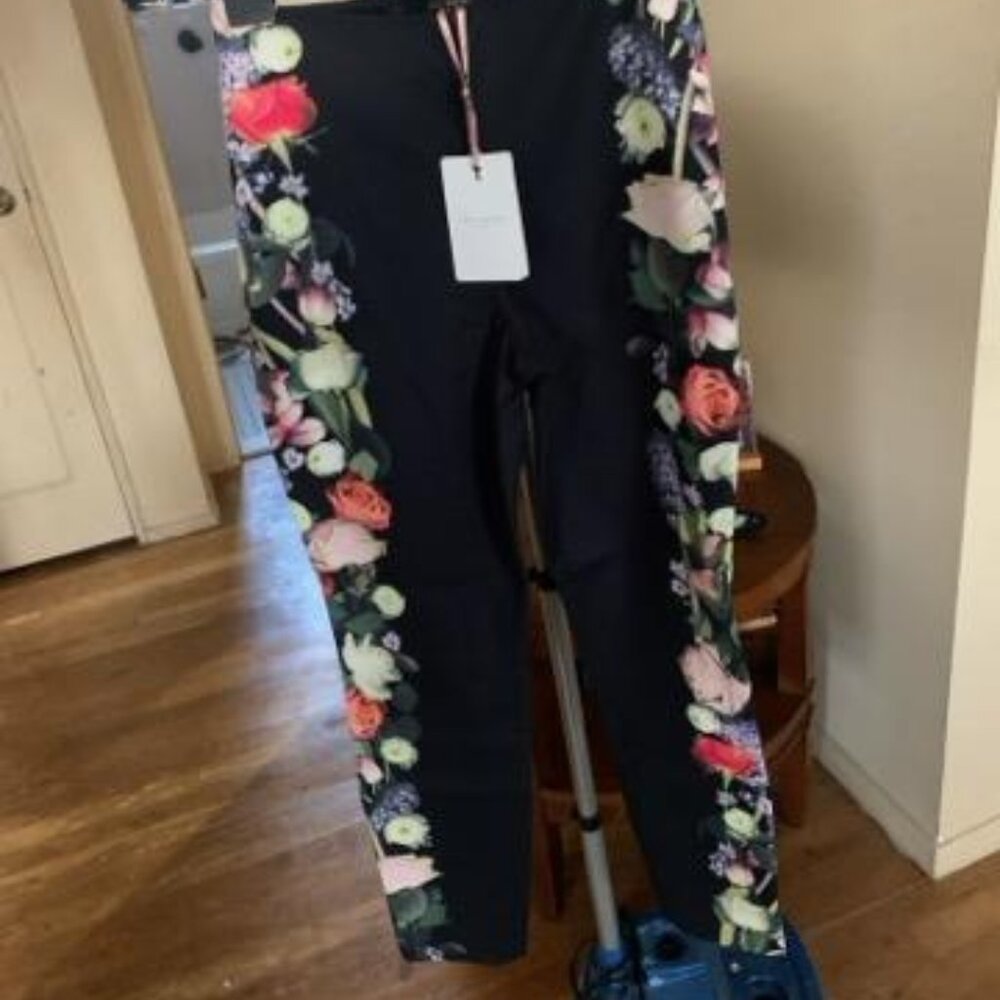 Ted Baker Baynar Kensington Floral Ankle Grazer Pants